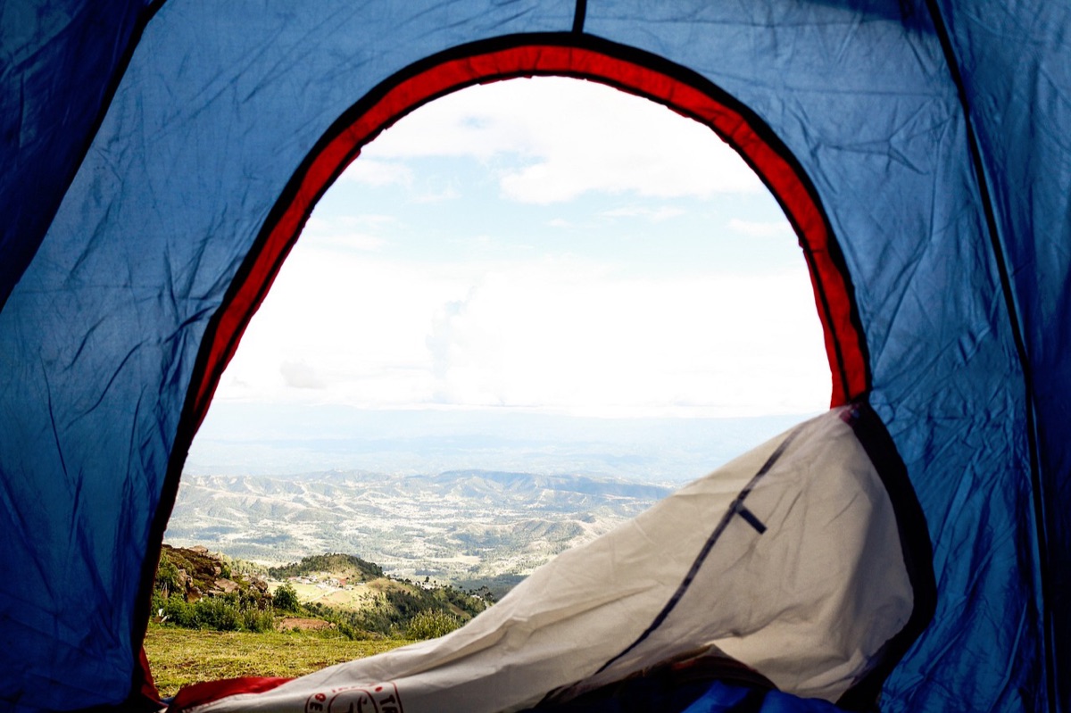 Diferentes tipos de barracas de camping